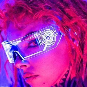 LED Cyberpunk Visor